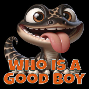 Good Who Is A Good Boy Gecko - Image 1