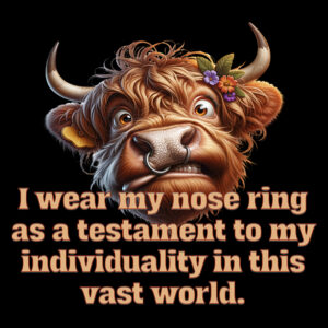 I Wear My Nose Ring - Image 1