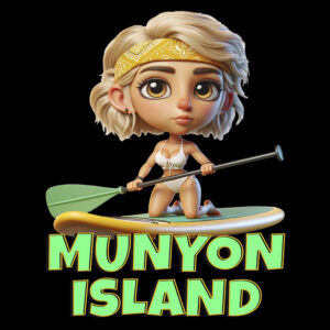 Munyon Island Paddle Board Woman - Image 1